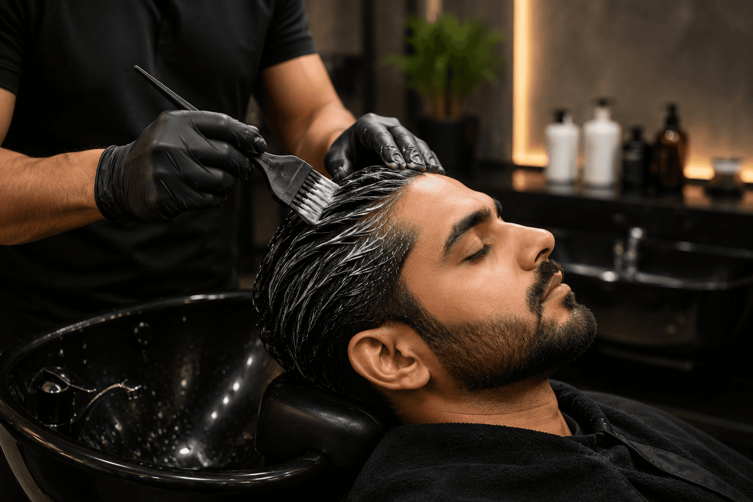 Hair Treatments services at Loran's Gents Beauty & Make Up Studio Ramalloor