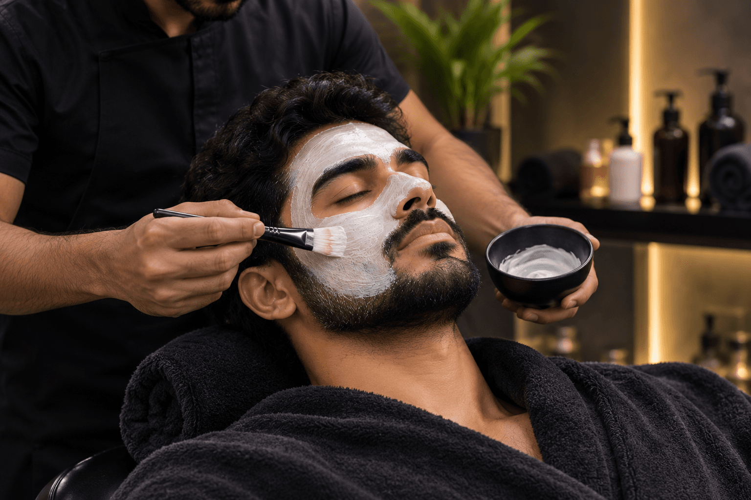 Facial Treatments services at Loran's Gents Beauty & Make Up Studio Ramalloor