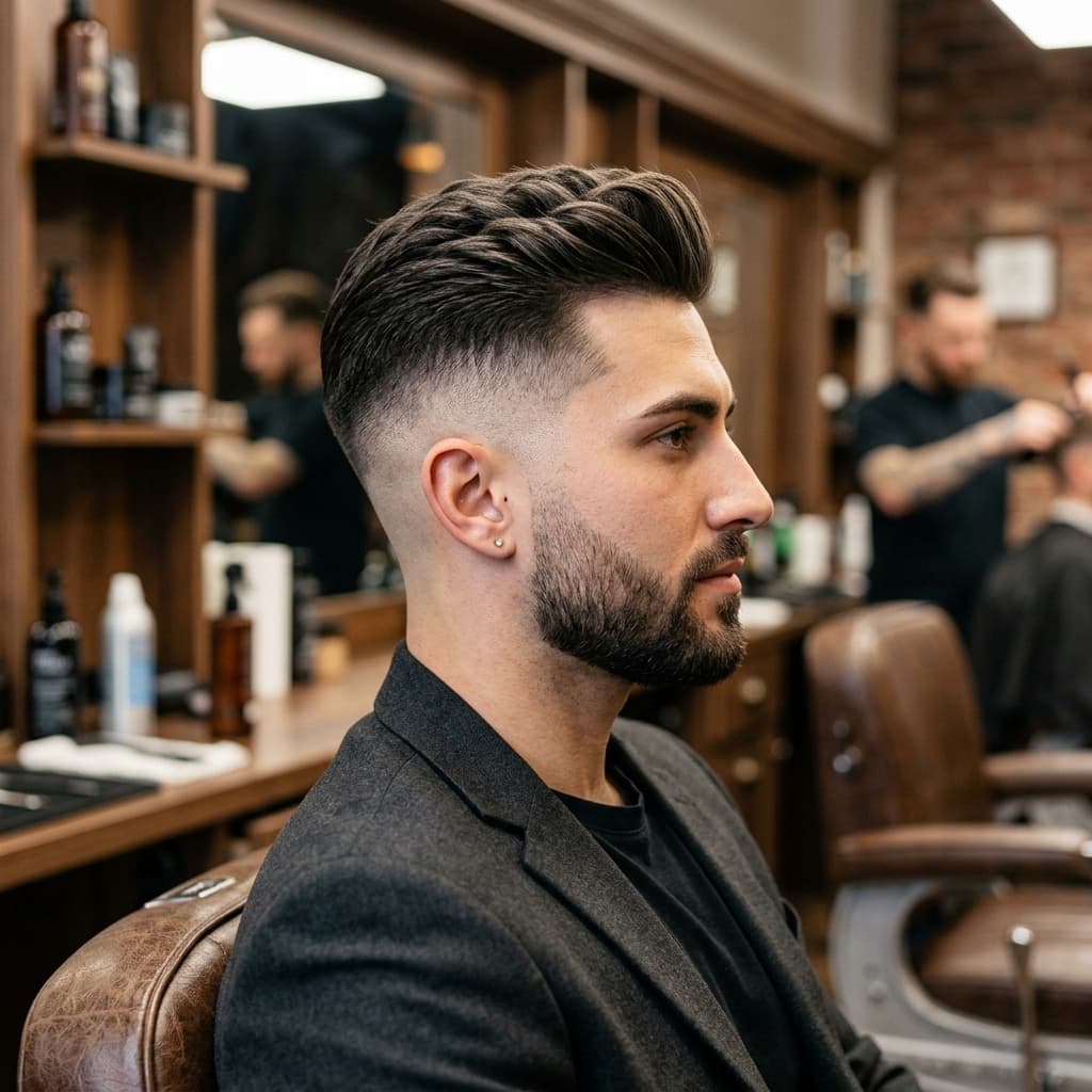 Hair Cutting & Styling services at Loran's Gents Beauty & Make Up Studio Ramalloor